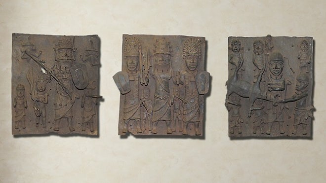 Ancient Bronze Plaques